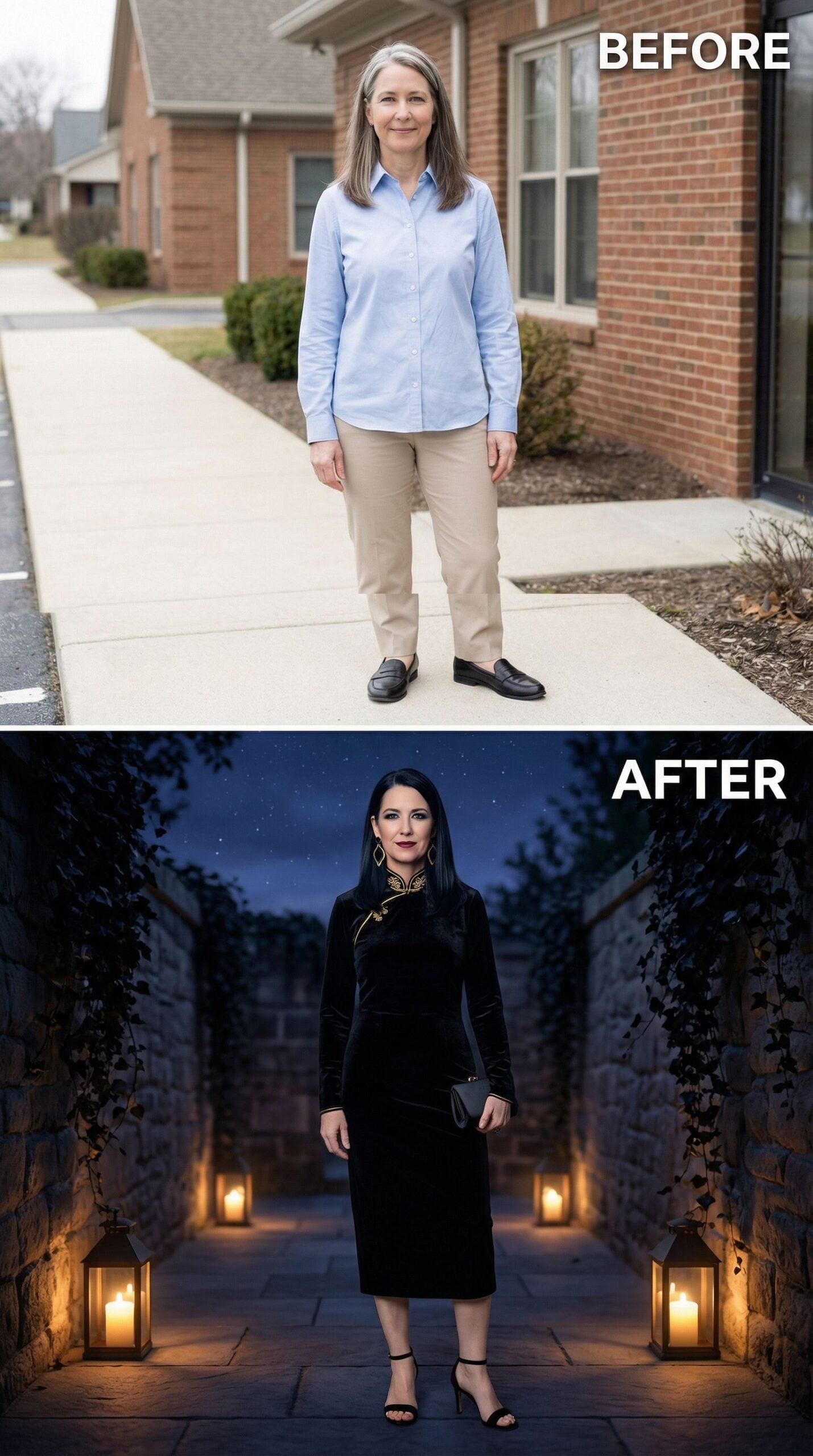 From Suburban Loafers to Velvet Noir After Dark