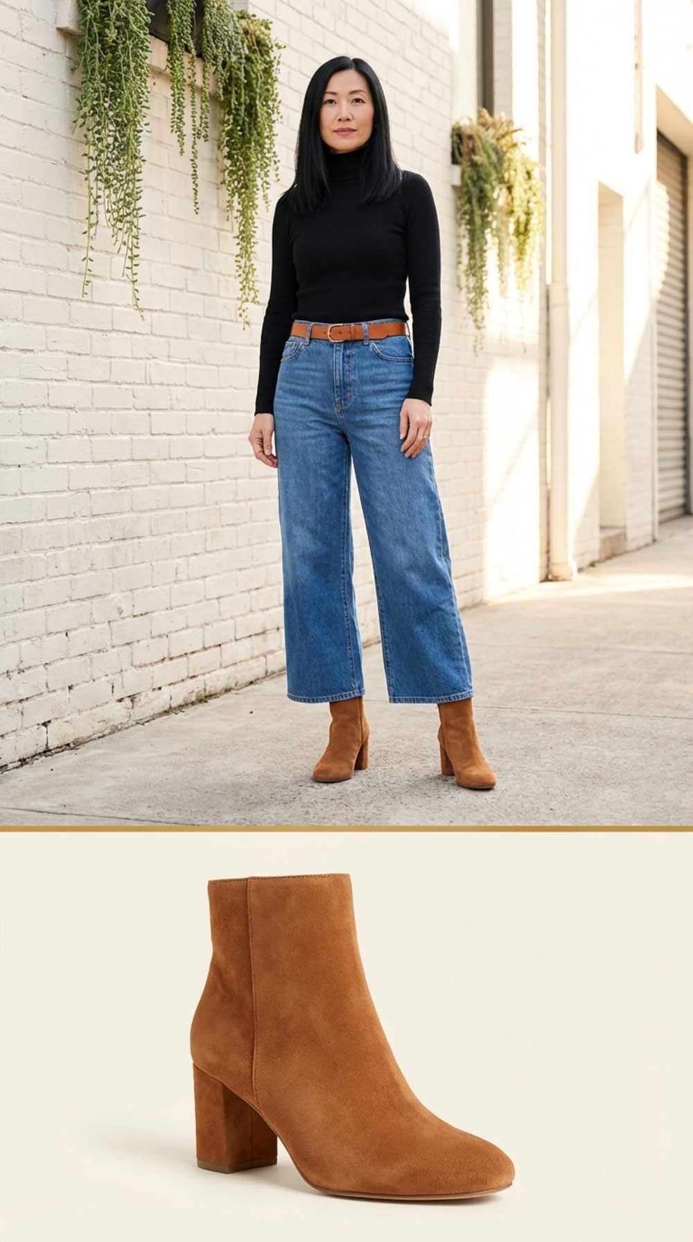 Block-Heel Ankle Boots: When You Want an Edge Without Effort