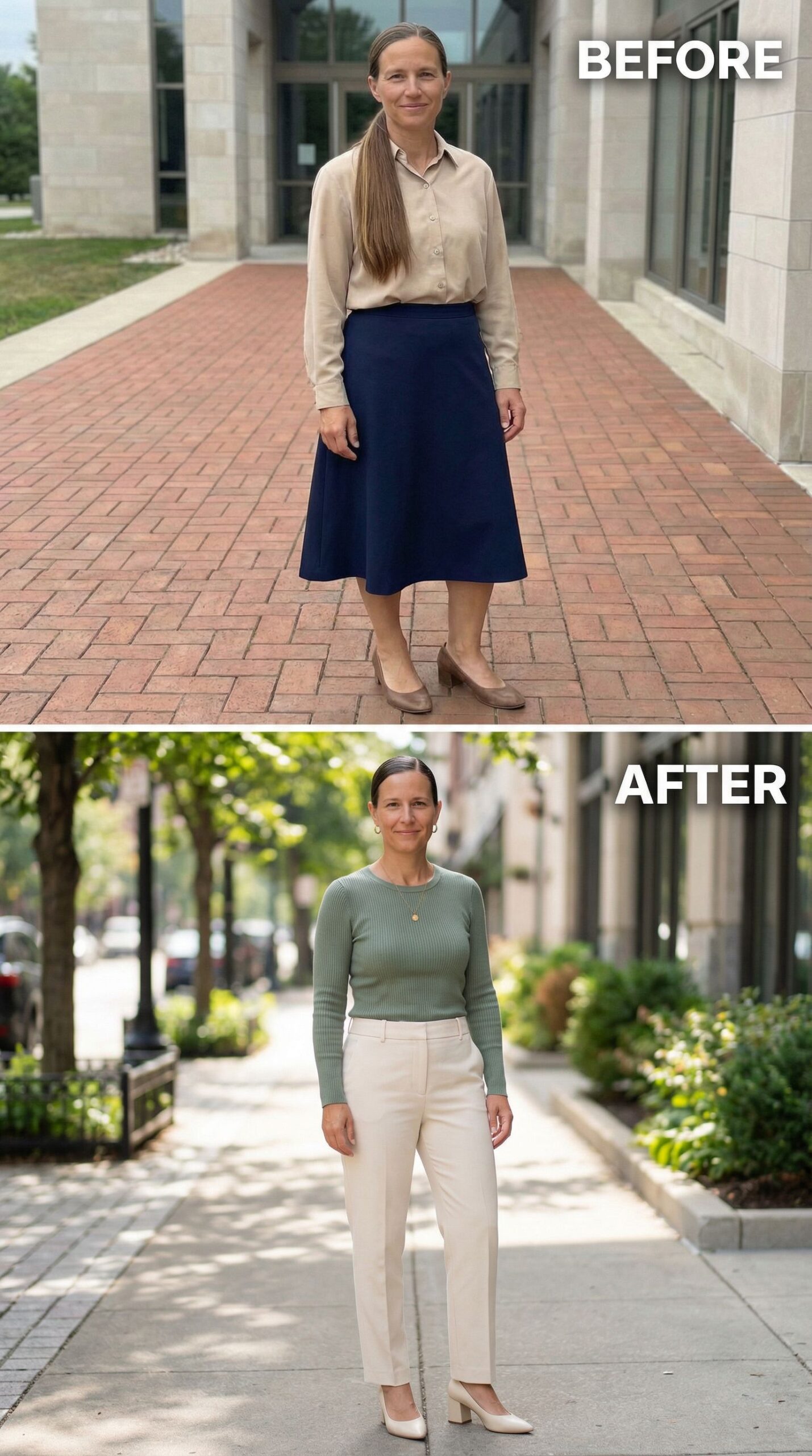 From Forgettable to Polished: One Woman's Clean-Girl Shift