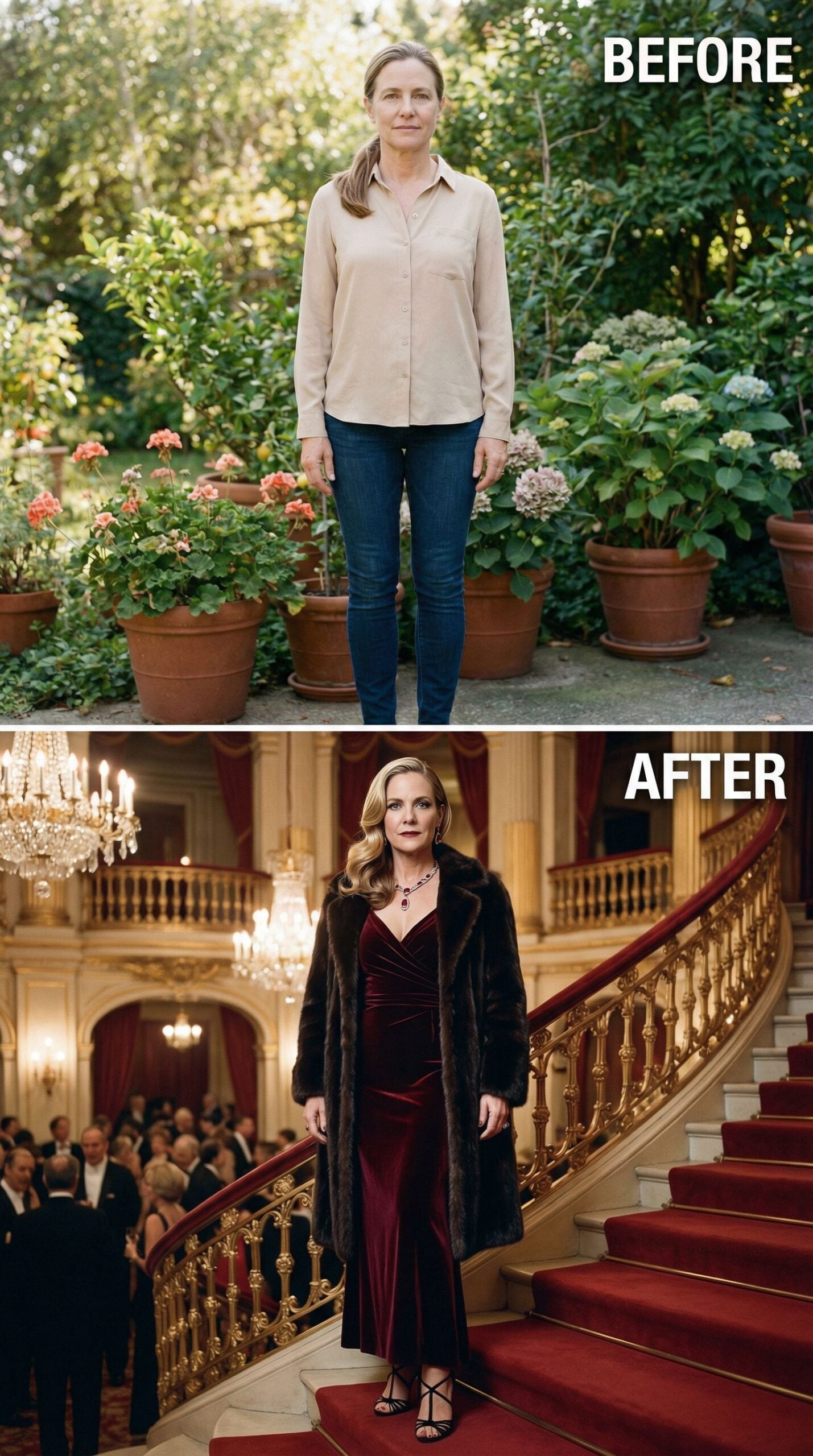 From Garden Casual to Grand Staircase: Mob Wife Dressing Done Right