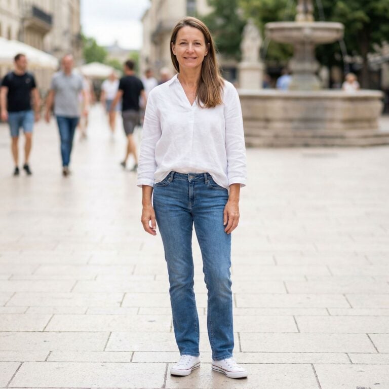 he Asked AI to Transform Her Into a Vintage Hollywood Beauty at 48 YO – These Are the 27 Genius Before & After Makeovers