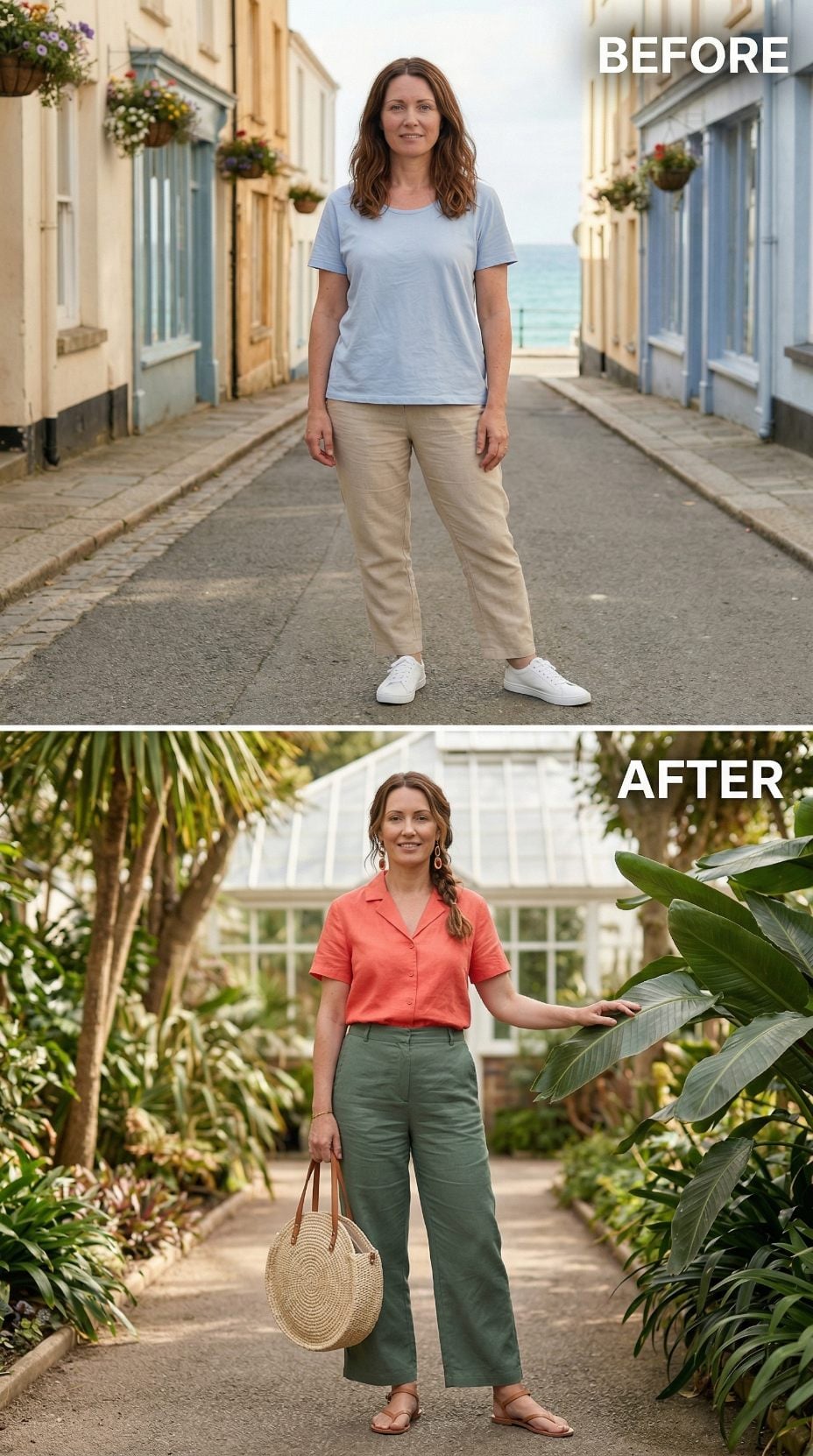 Coral Linen and Sage Wide-Legs Let Aquarius Rewrite the Summer Palette