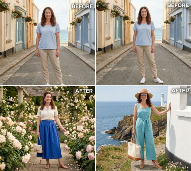 27 Trending Summer Looks for the Aquarius Woman Over 40 Who Refuses to Be Predictable — Before & After Pics