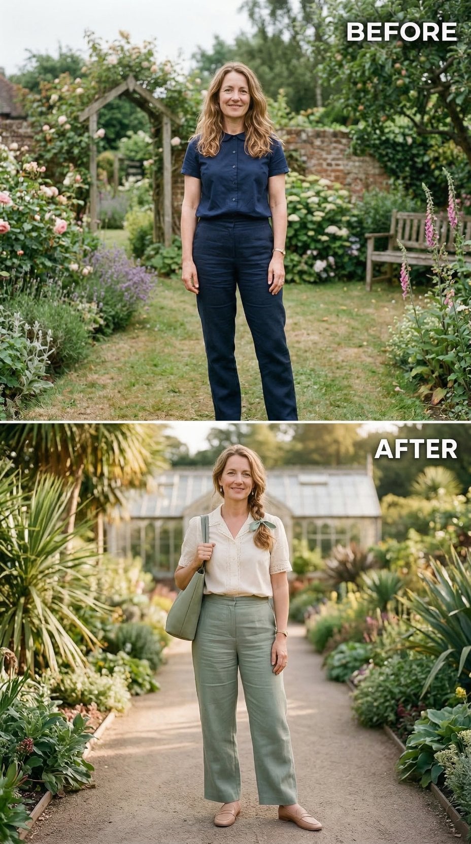 From Navy Utility to Sage Wide-Leg: How One Outfit Swap Changed Everything