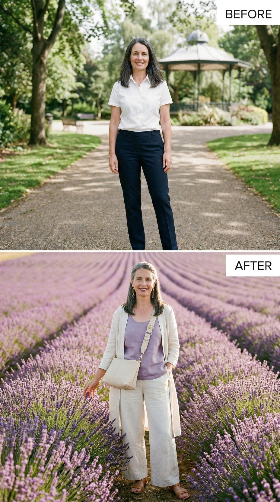 Lavender Fields, Wide-Leg Ivory, and Why Soft Color Finally Earned Its Place