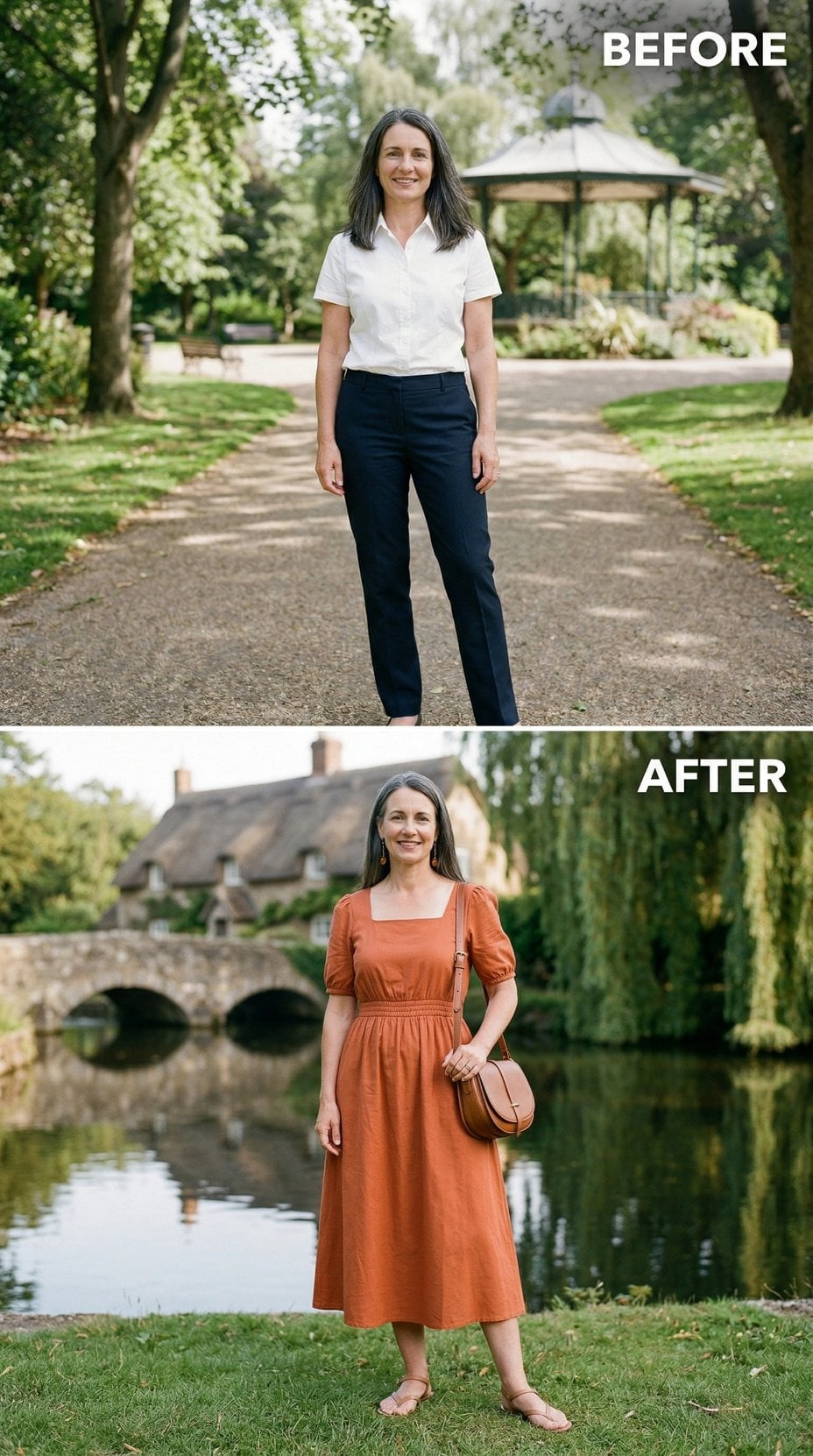 From Park Path to Countryside Waterfront: One Wardrobe Decision Changes Everything