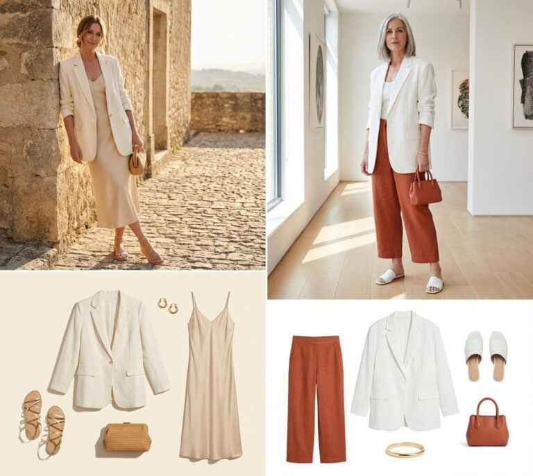 Don’t Wear Your Blazer Until You See These 35 Trending Summer Outfit Formulas That Actually Work for Women 40+