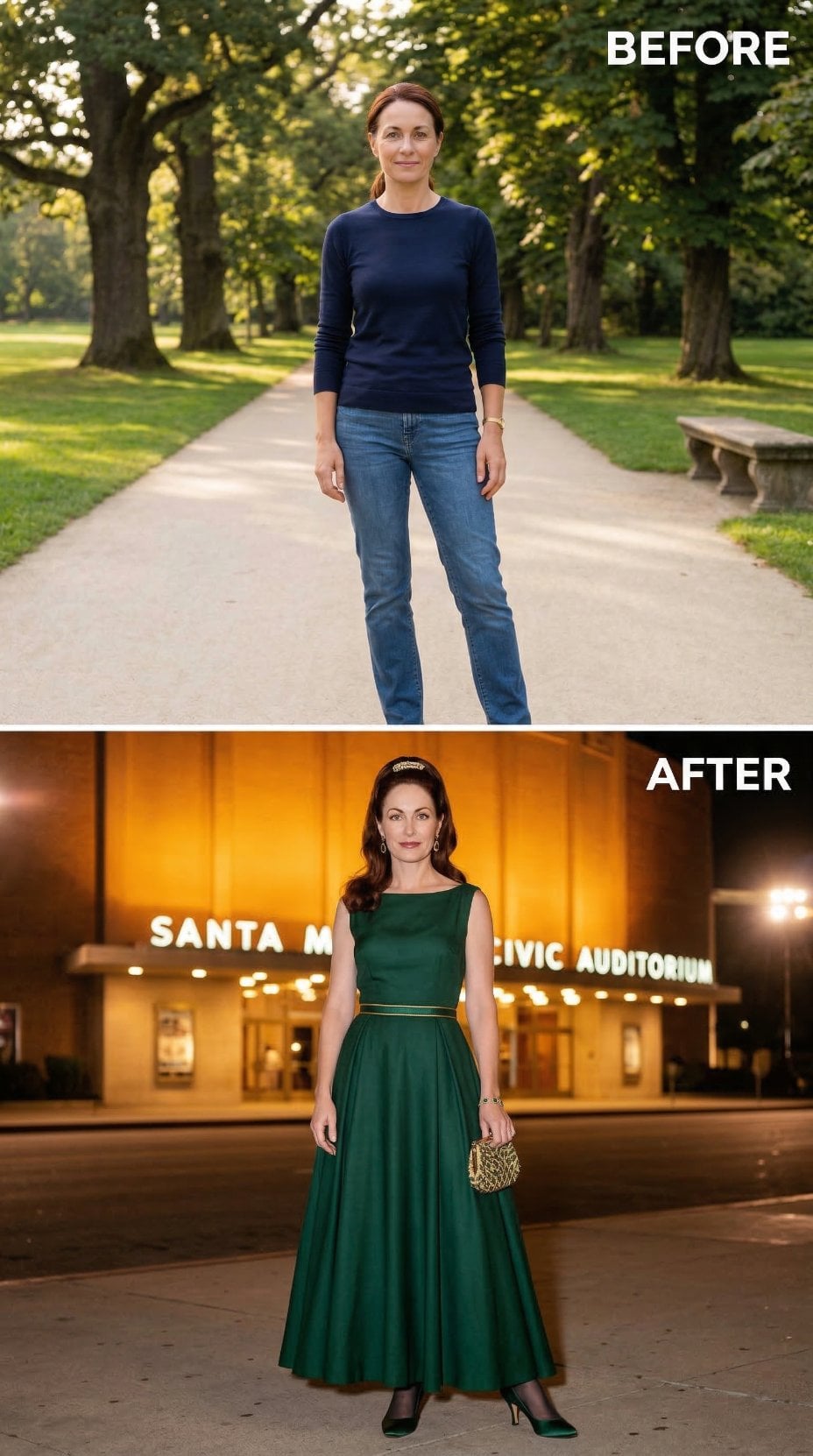 Forest Green Silk, a Gold Belt, and the Civic Auditorium That Announces a New Rank