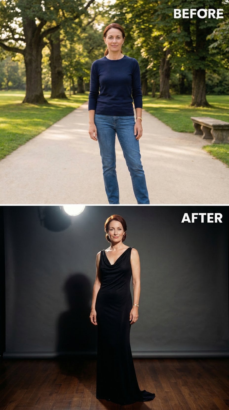 Matte Black, a Draped Column, and the Studio Light That Closes a 26-Chapter Arc