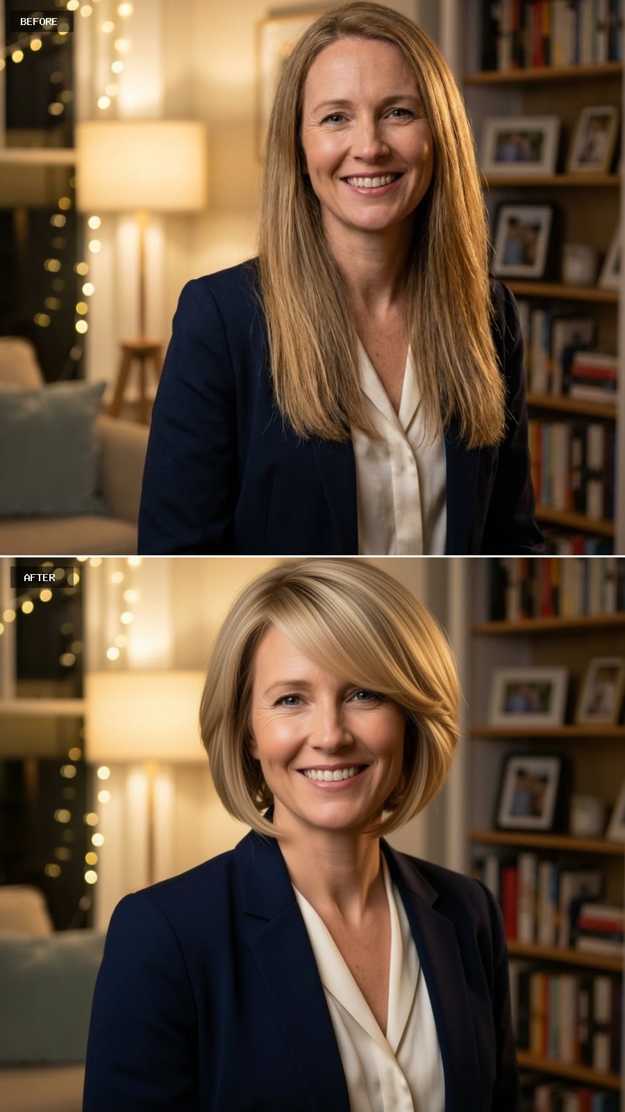 Blunt Bob Pulls Focus Away From Length and Puts It Squarely on the Face