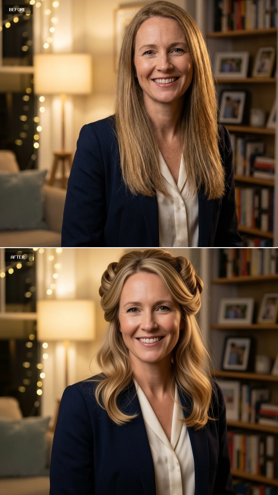 Pinned Up and Waved Out: How Braided Crown Details Reframe a Familiar Face