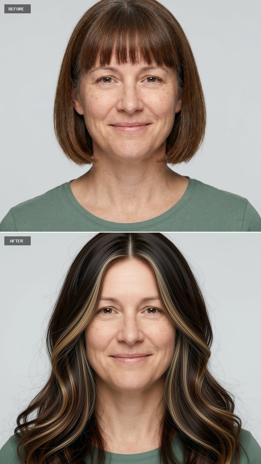 Dark Chocolate Waves with Highlights: Volume That Changes the Whole Equation