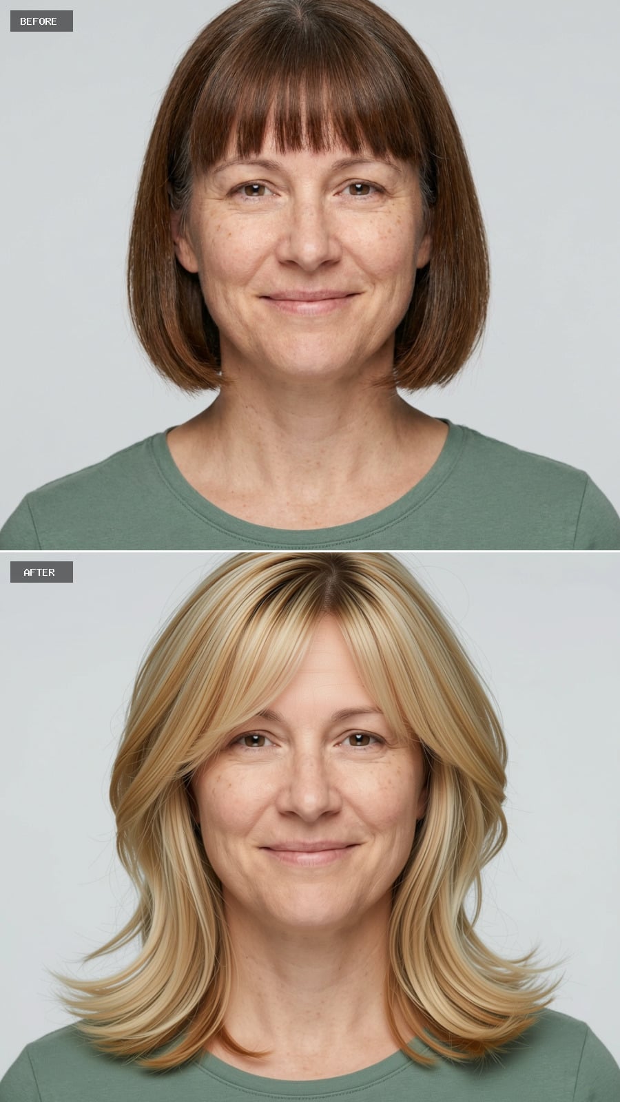 Blonde Length After a Bob: What Layers Do to Jawline and Volume Together