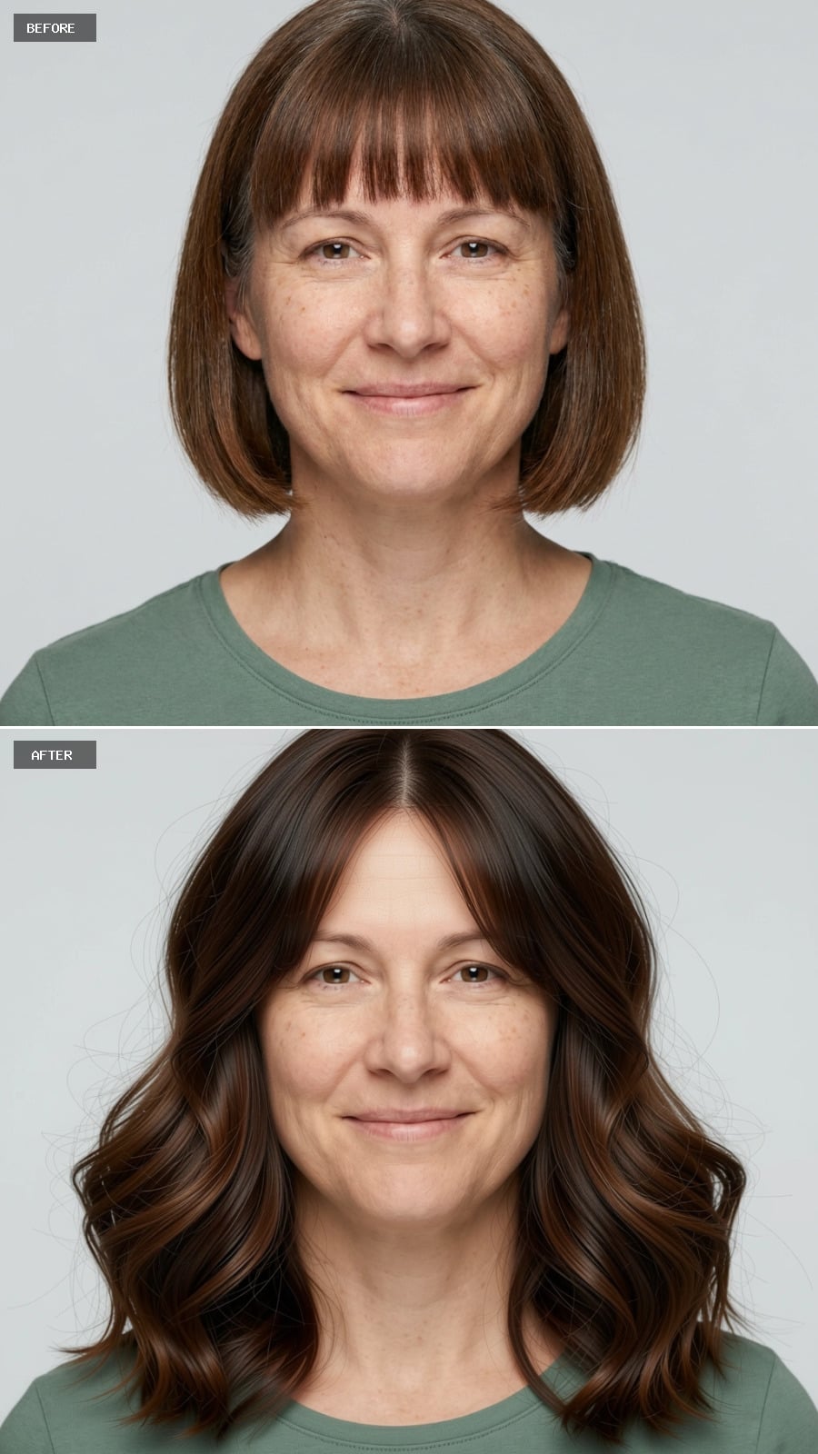 Wavy Length in Deep Brown: What Volume Looks Like Without a Straight Edge in Sight