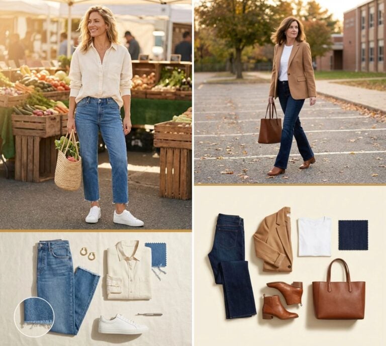 These Are the 20 Different Types of Jeans Every Woman Over 40 Has Owned at Some Point, Be Honest