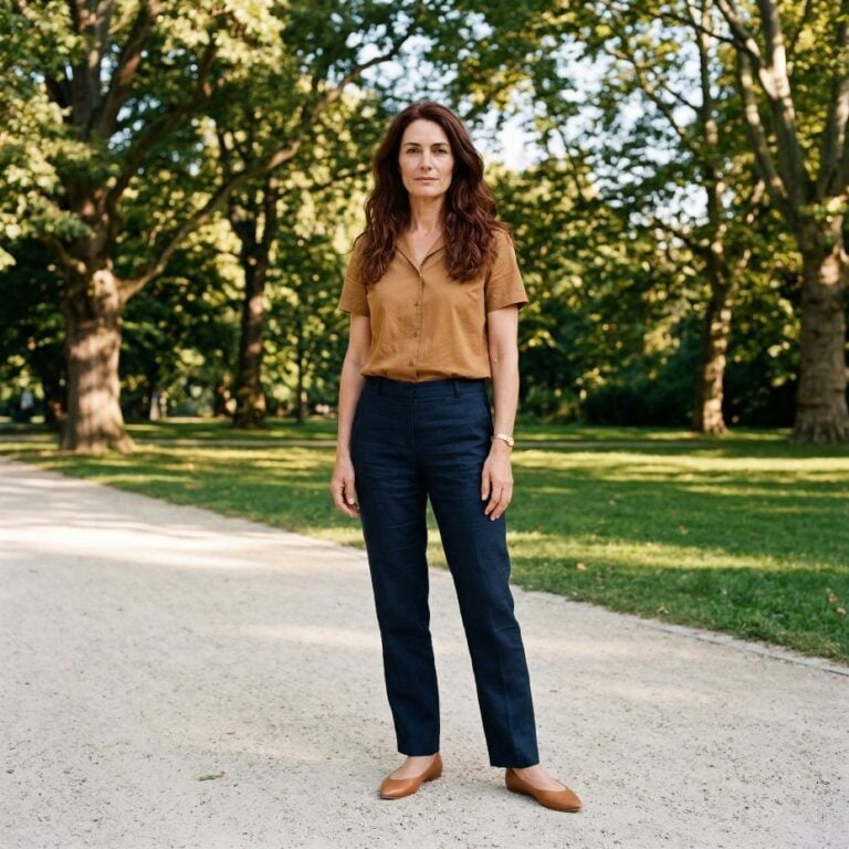 Can AI Tell You How to Dress for Your Astrology Sign? You Be the Judge – Here are 26 Casual Summer Outfit Makeovers for 47 YO Leo-Sign Woman