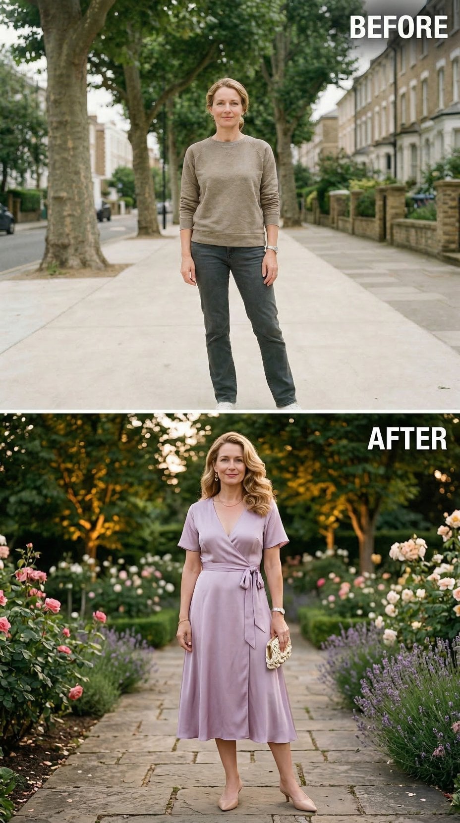 Olive Sweatshirt, a Lilac Wrap Dress, and Libra's Instinct for Knowing Exactly When to Shift Gears