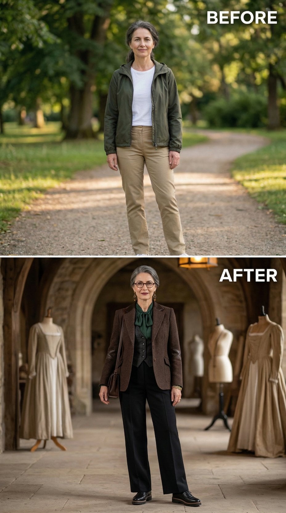 Casual Outdoors to Refined Arches in One Confident Stride