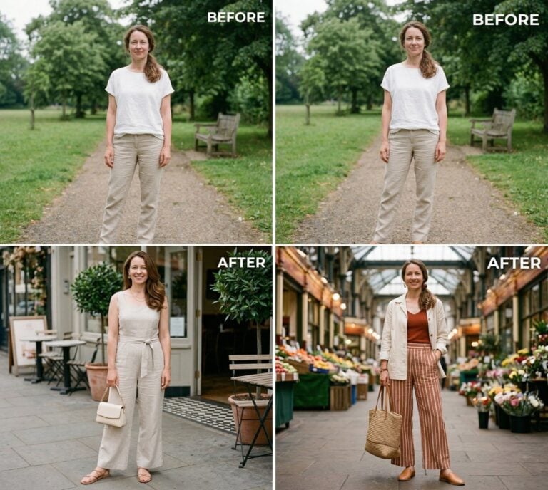 A 43-Year-Old Virgo Woman Asked AI to Perfect Her Summer Wardrobe — These Are the 27 Meticulous Makeover Ideas