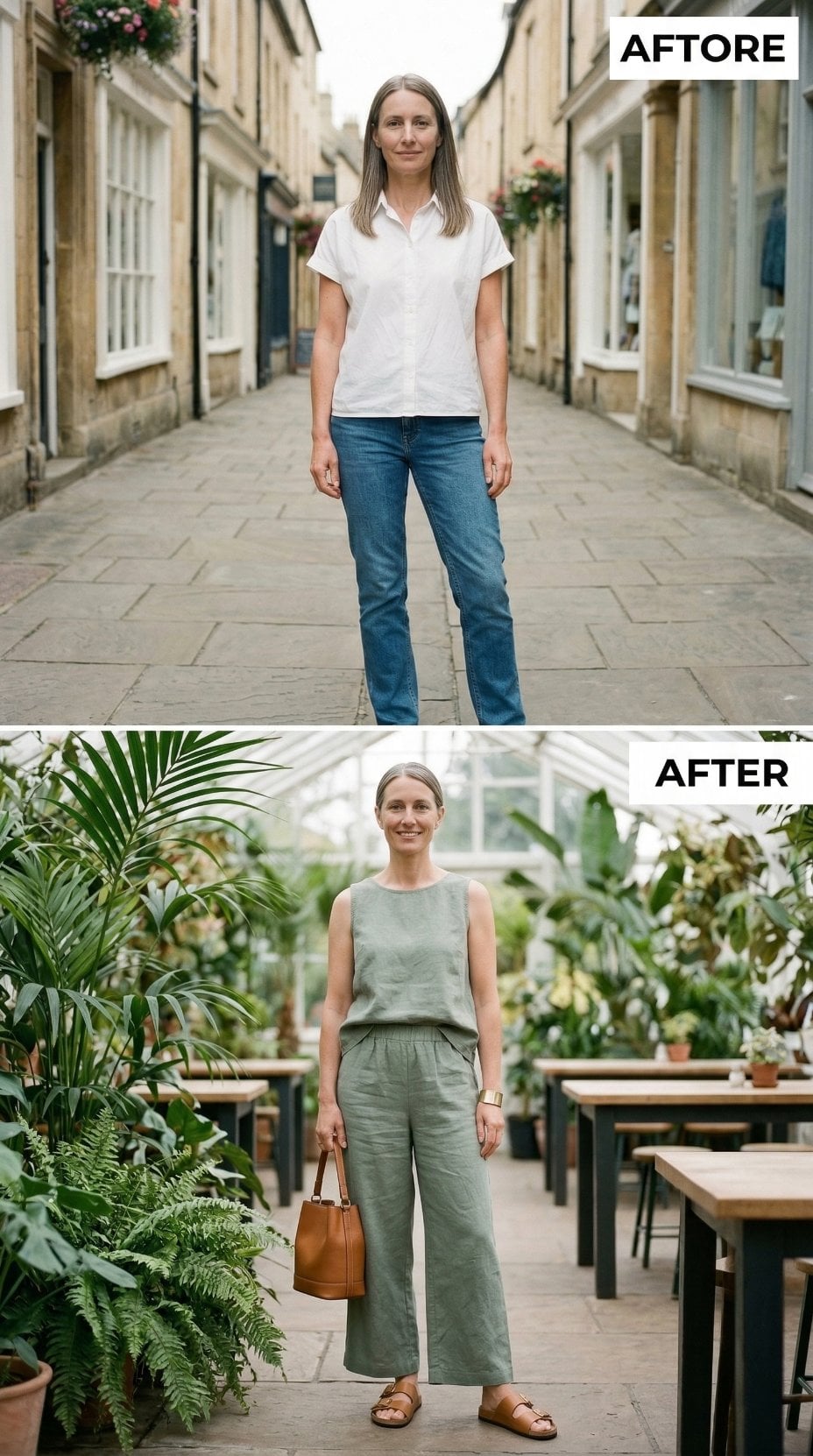 Sage Linen, a Bucket Bag, and the Particular Logic of Dressing Like You Mean It