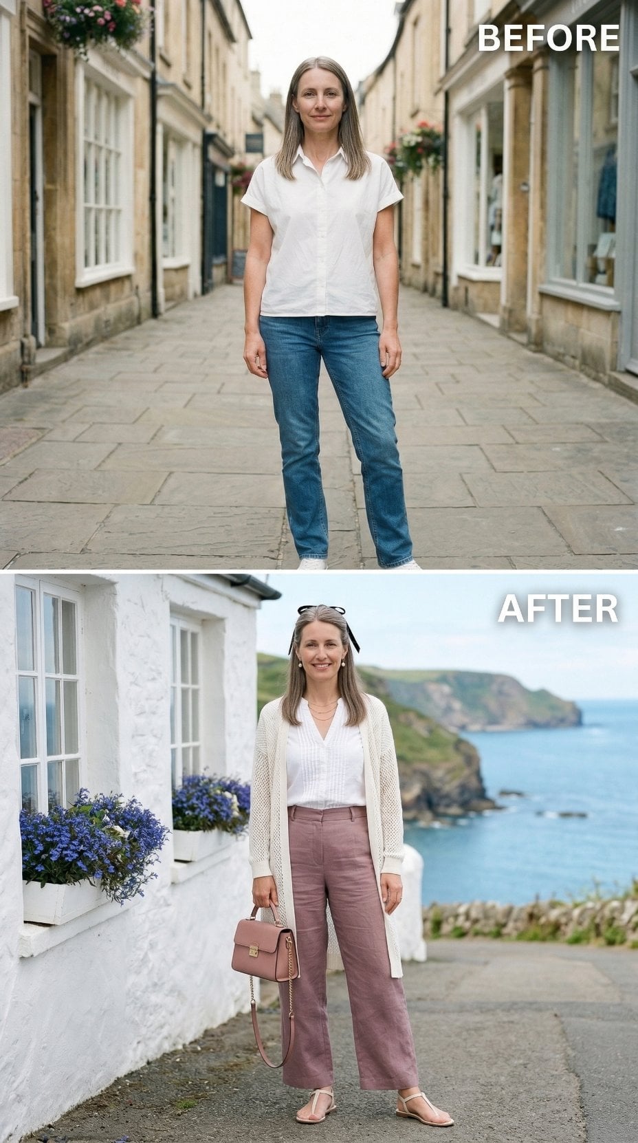 Straight-Leg Jeans to Wide-Leg Linen: How One Edit Shifts the Whole Register