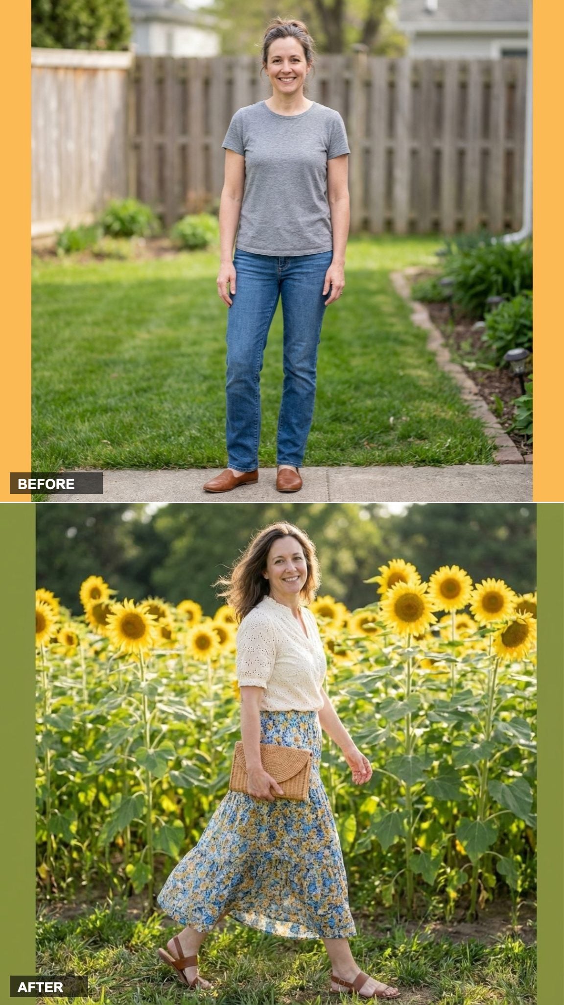 Broderie Anglaise in a Sunflower Field: Texture as the Main Character