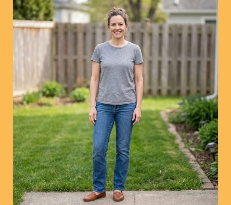 Thanks to AI, This 43 Year Old Woman Swapped Her Faded Grey Tee for These 30 Genius French Countryside Looks (Before & After Makeovers)