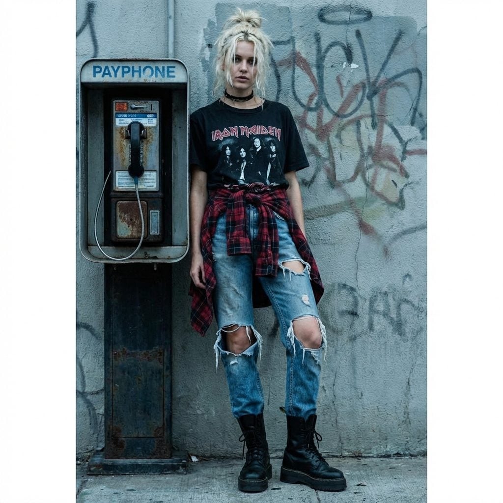 Destroyed Denim With Holes So Large They Were Structural Problems