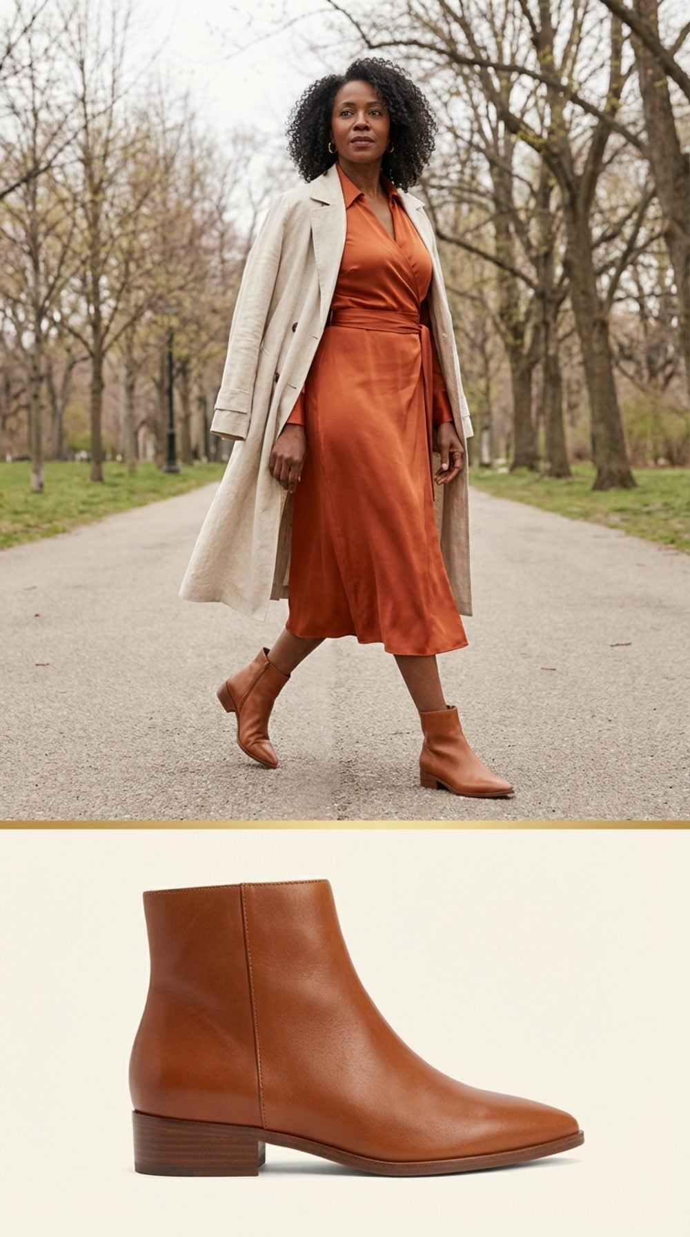 Ankle Boots: The Cold-Shoulder Response to an Unseasonably Cool Spring Day