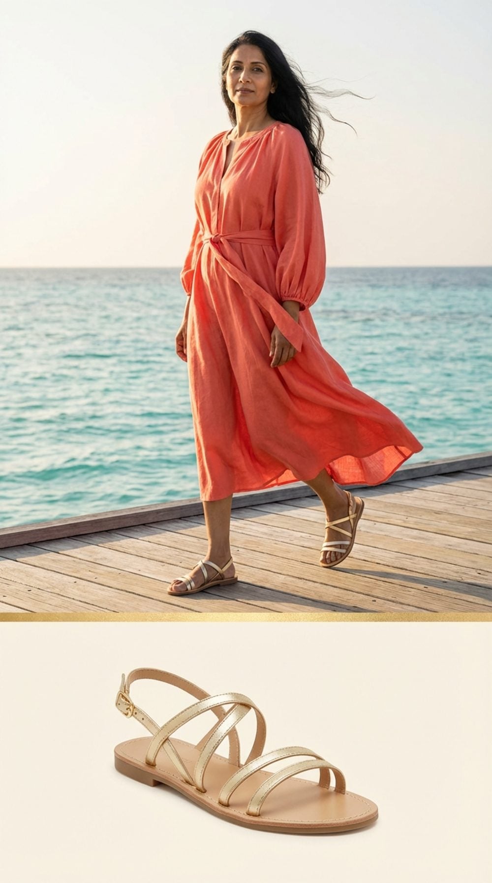 Strappy Flat Sandals: The Barefoot Option That Still Has Something to Say