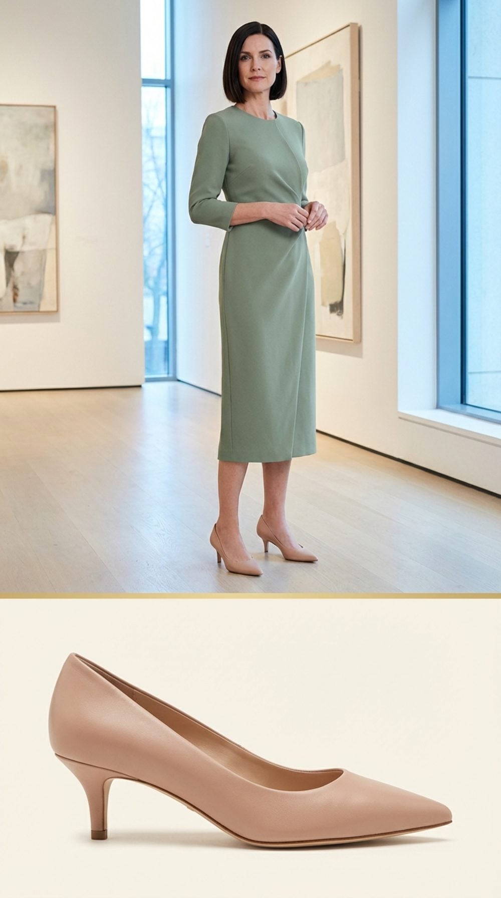 Pointed-Toe Kitten Heels: The Polished One in the Room