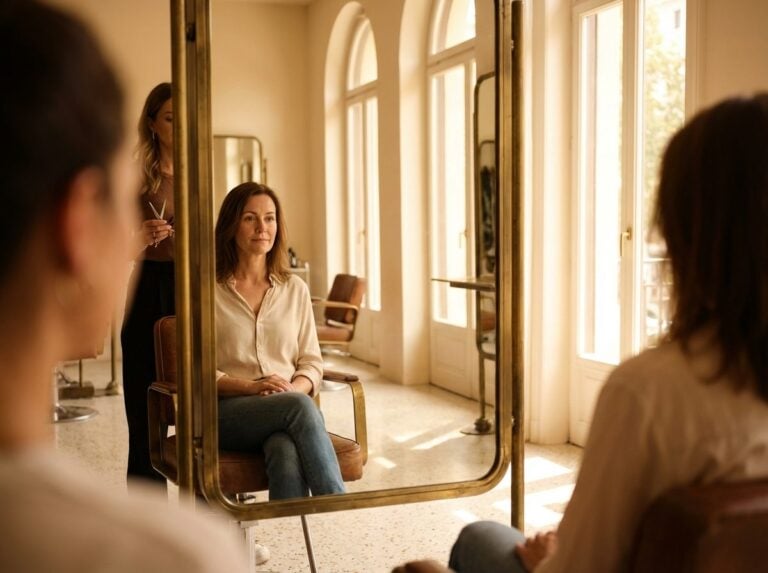 The Reason Most Women Over 40 Stay in the Same Haircut for Years Has Nothing to Do With What Suits Them (Therapists Have Noticed)