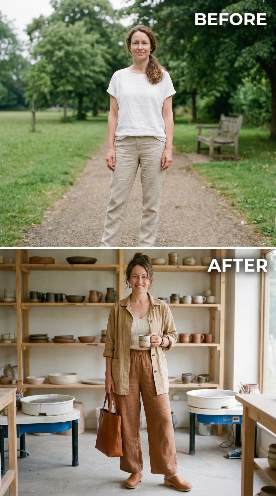 Potter's Studio, Linen Layers, and the Case for Building an Outfit Around Texture
