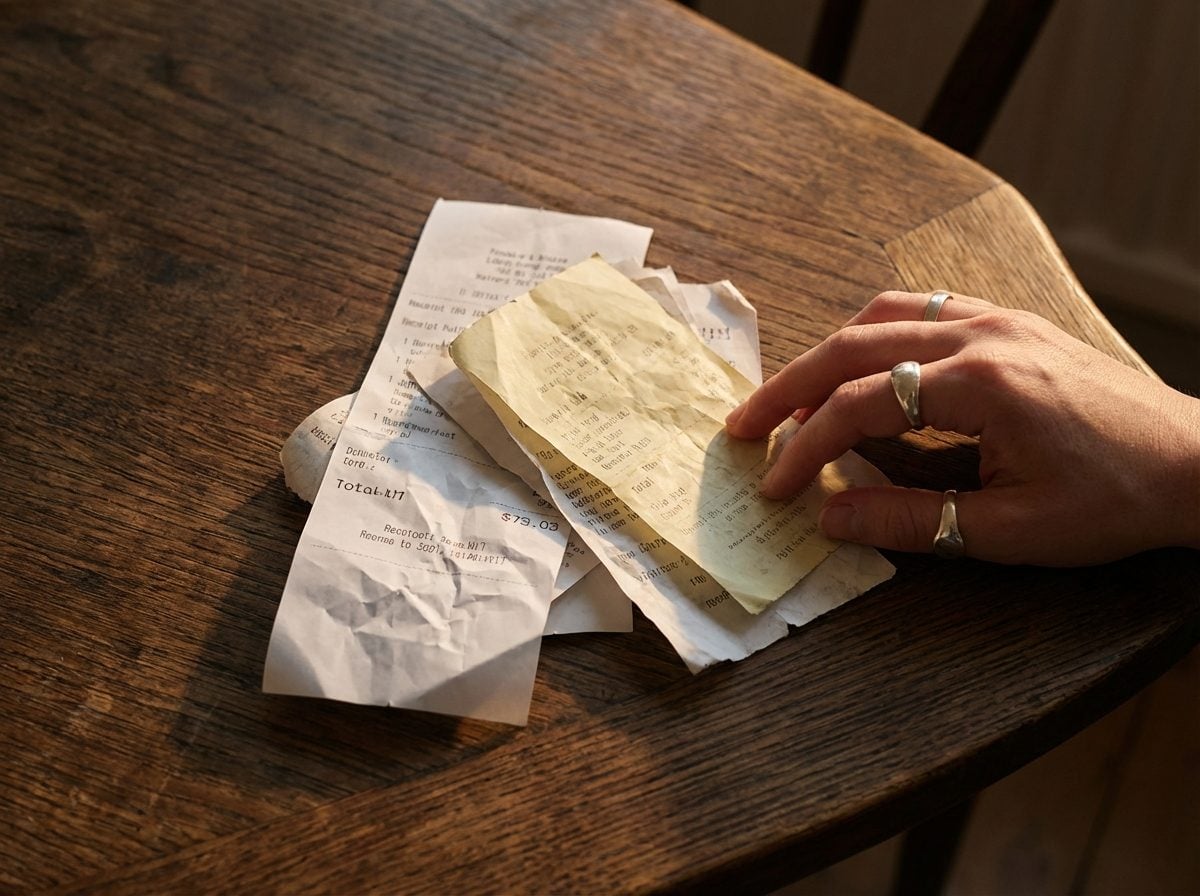 The Receipts You Never Throw Away