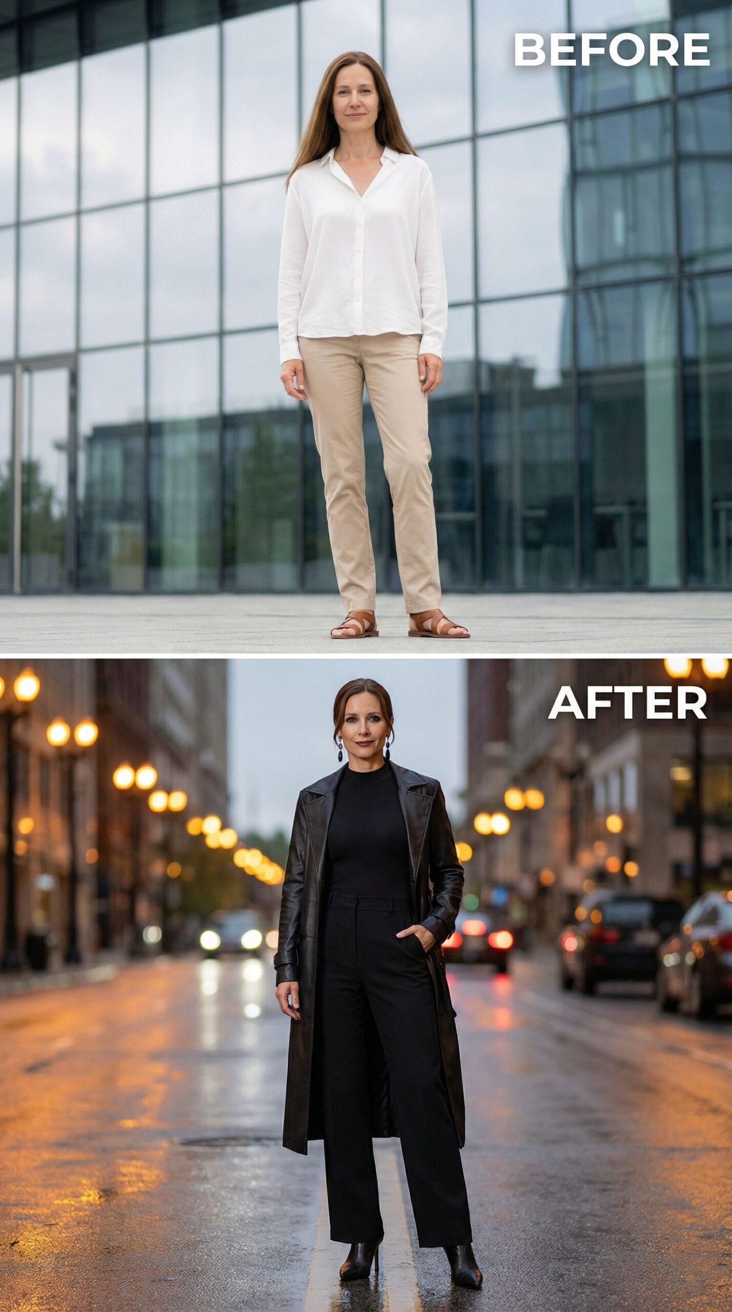From Blending In to Owning the Room: One Outfit Does It