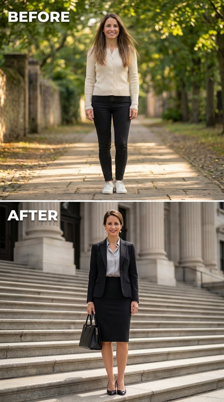 Black Blazer, Pencil Skirt, and the Promotion She Stopped Waiting to Be Given