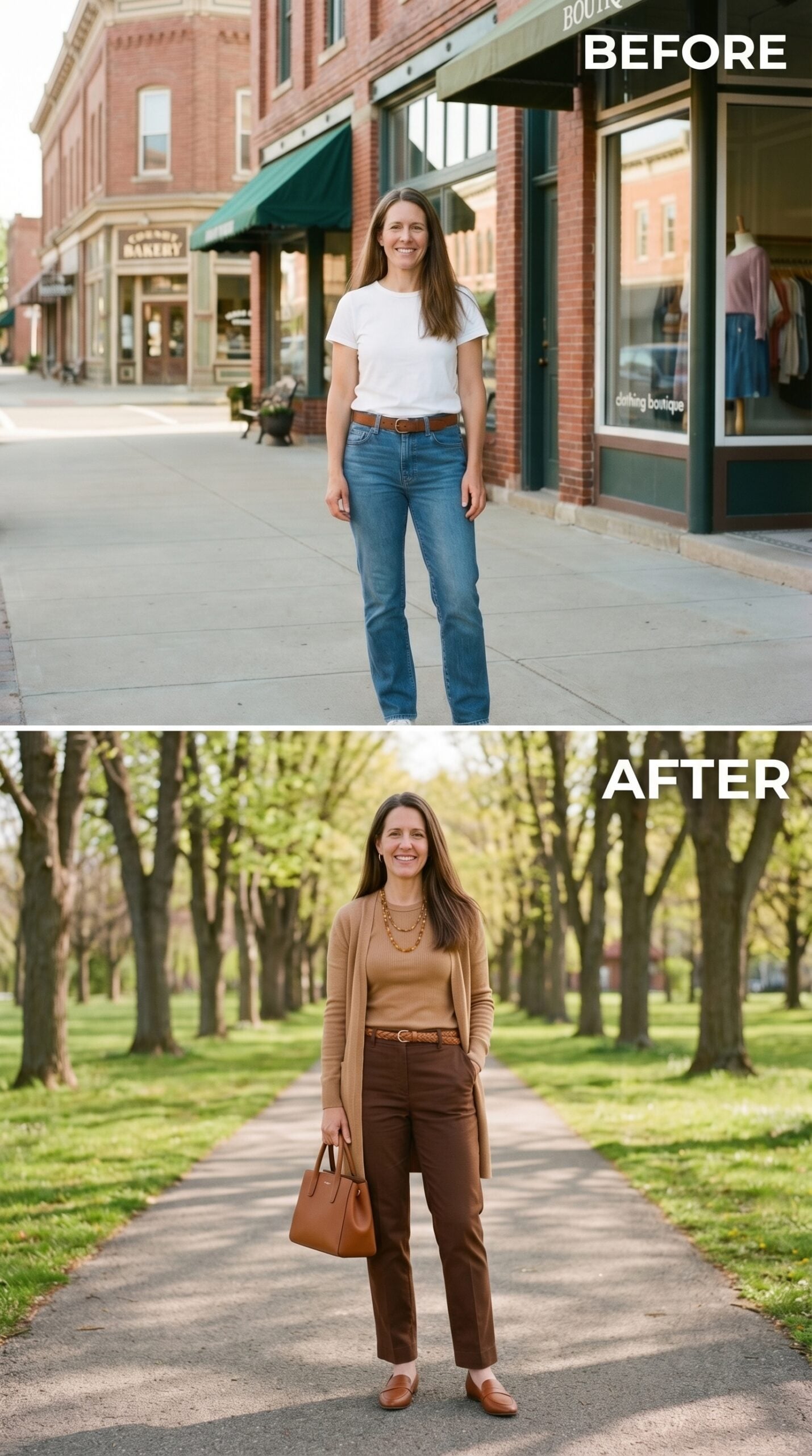 Camel Duster, Chocolate Trousers, and Dressing Like She Wrote the Dress Code