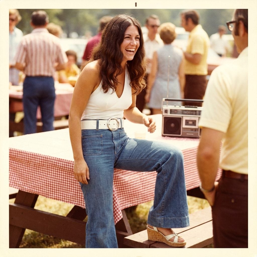 The Vinyl Belt That Fused to Your Skin the Second It Got Warm