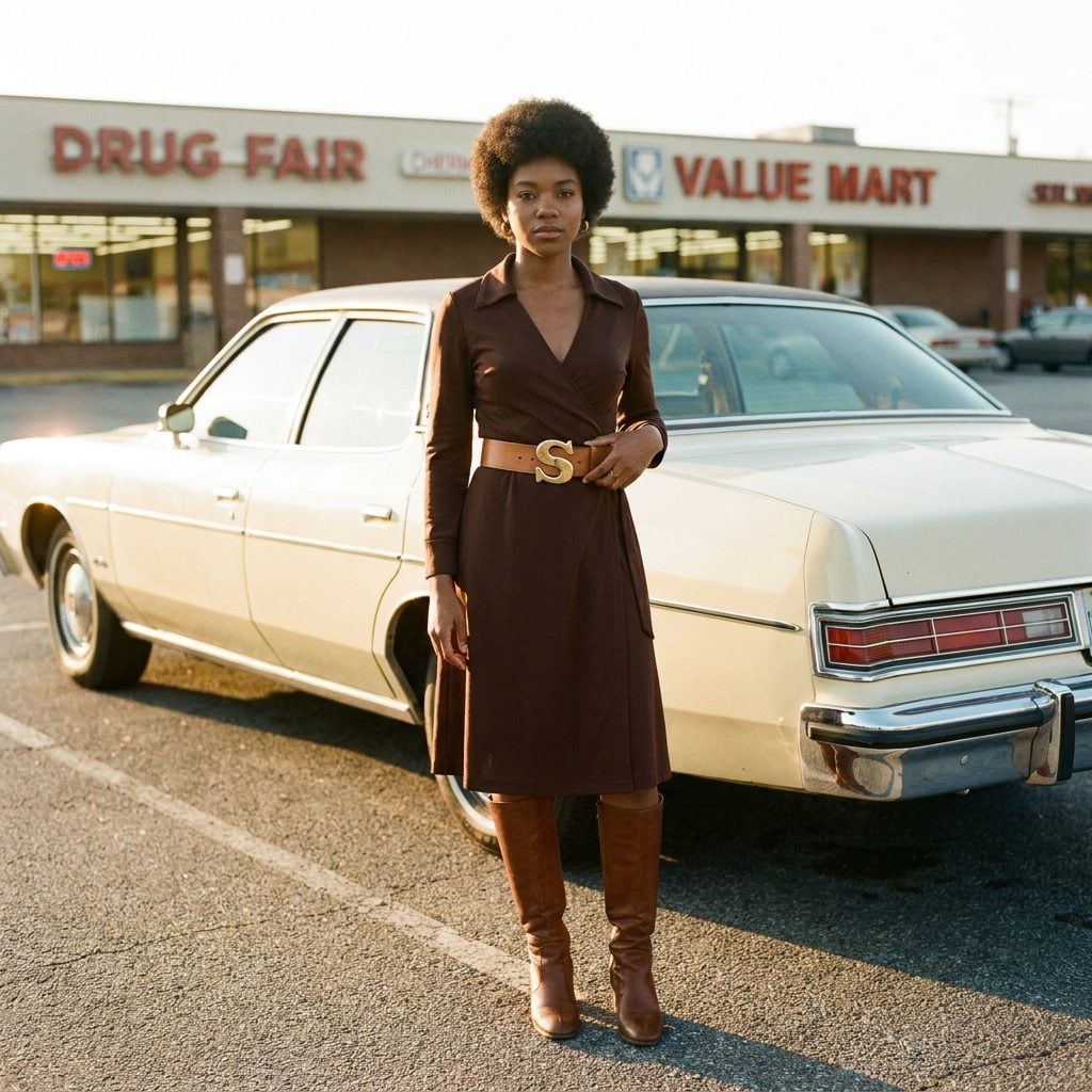 The Giant Initial Buckle That Announced Who You Were Before You Spoke