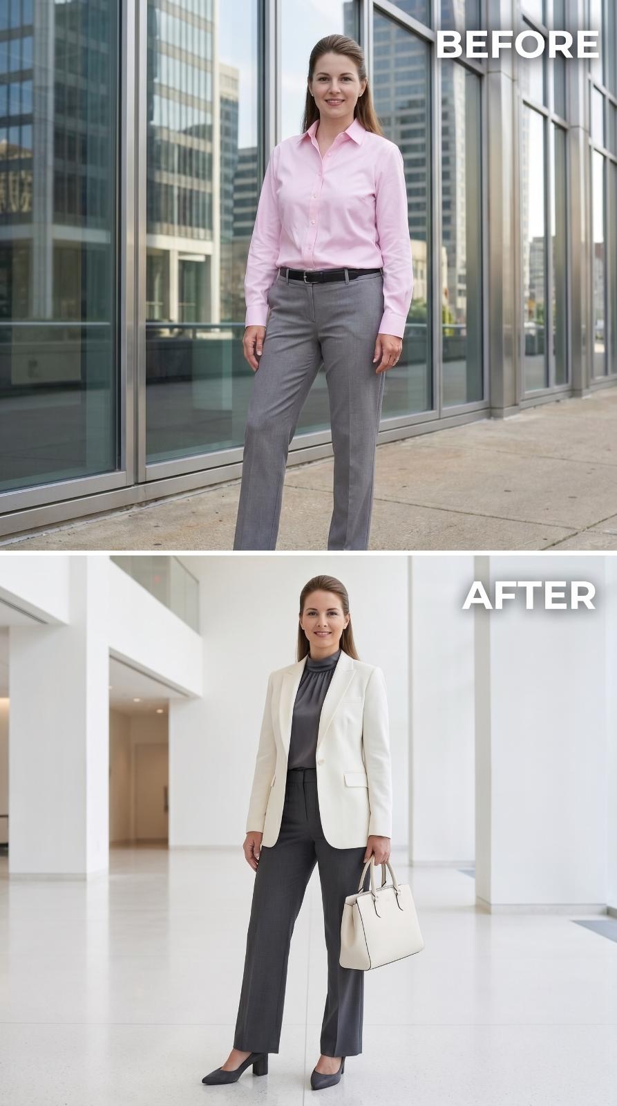 Ivory Blazer, Charcoal Suiting, and the Look That Doesn't Need to Announce Itself