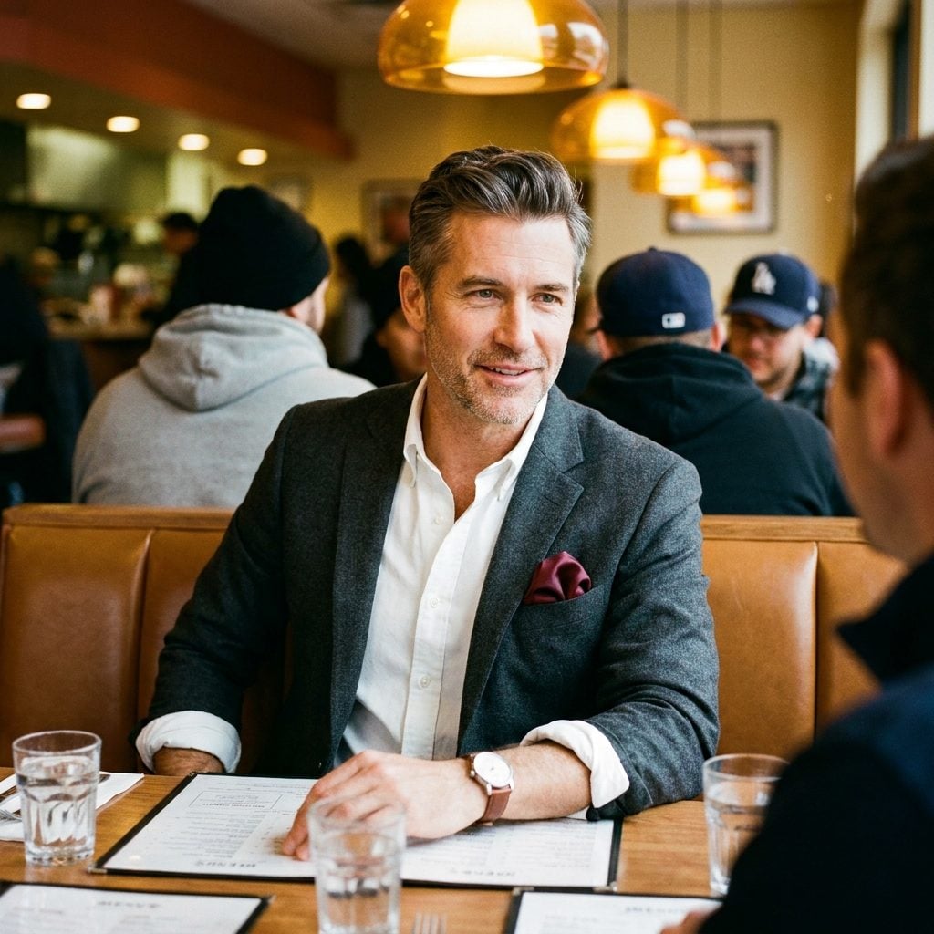 Pocket Squares at Dinner? Sir, We're Going to a Chain Restaurant