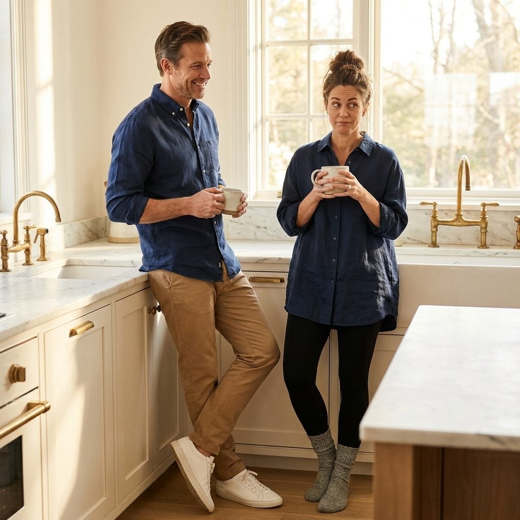 You Borrowed His Oversized Button-Down and He Still Wore It Better Last Tuesday