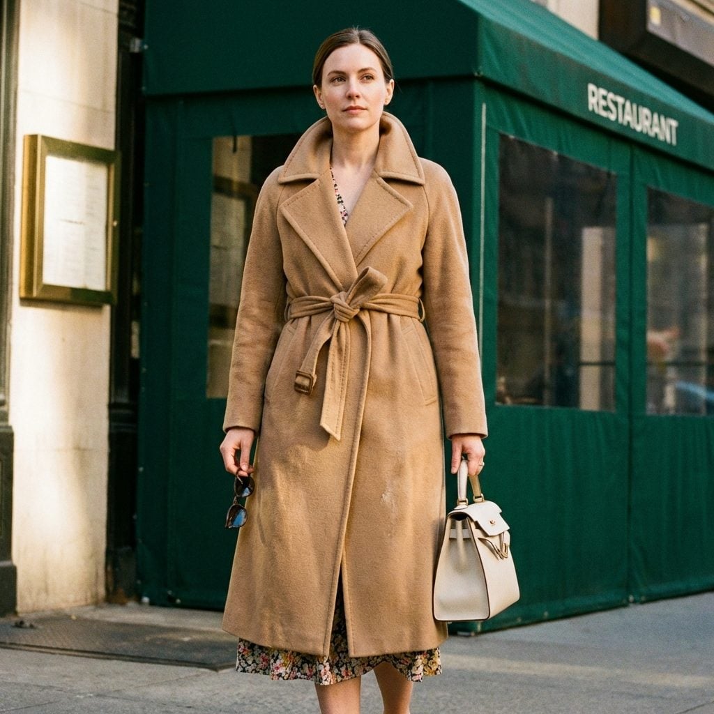 The Belted Trench in Camel That She'd Had Since 1987