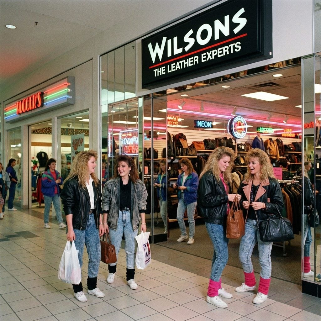 Wilsons The Leather Experts: Because Every Teen Needed a Fringed Jacket Immediately