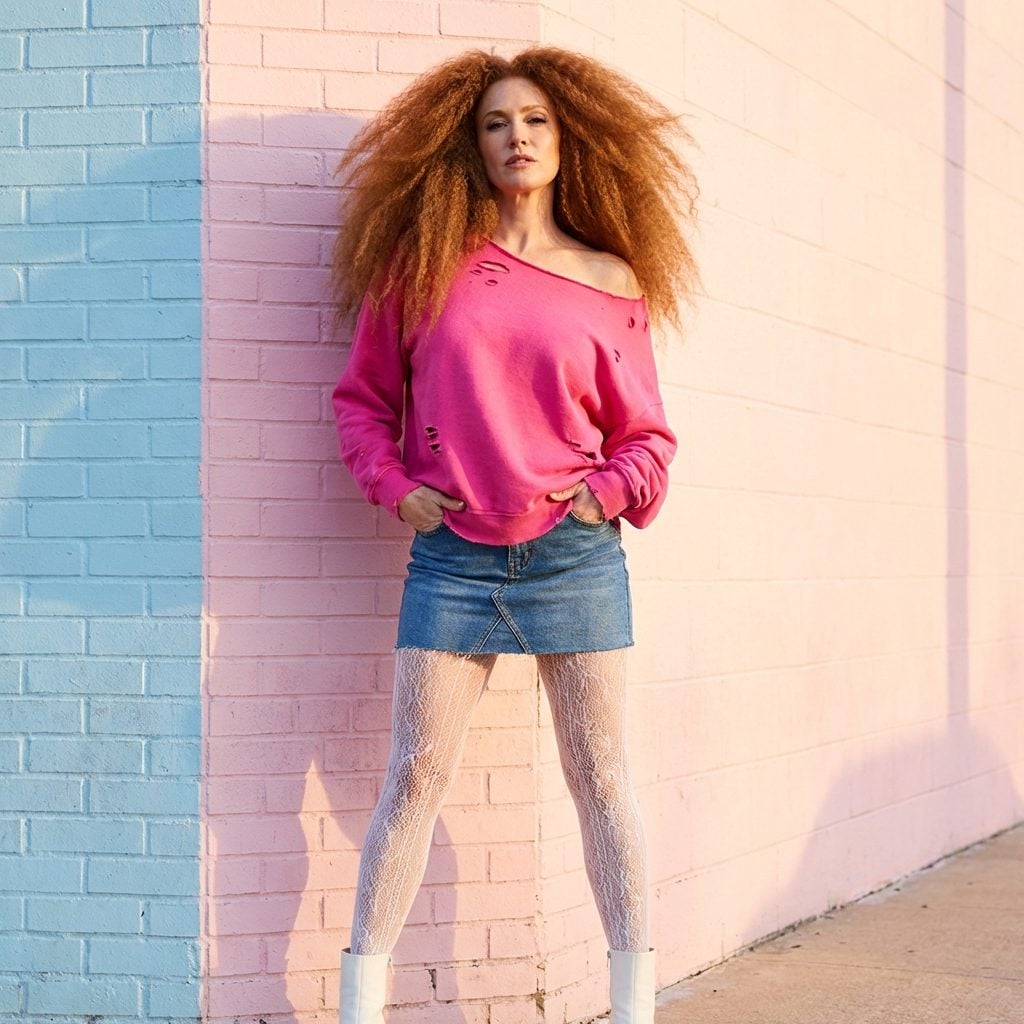Crimped Hair So Stiff It Could Have Been Load-Bearing