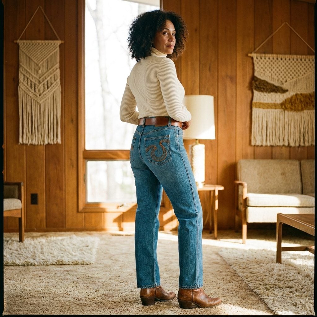 Contrast Stitching on Back Pockets: The Orange-Thread Signature You Always Recognized