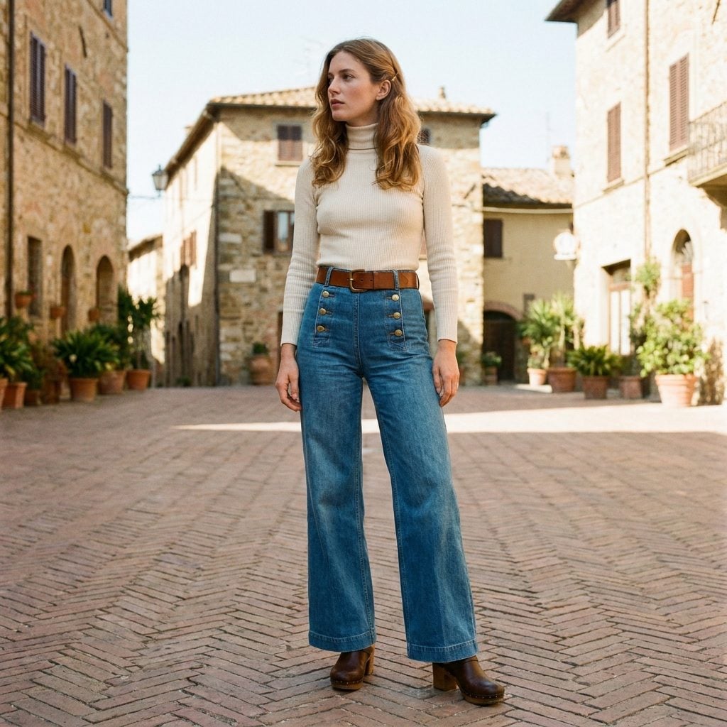 Sailor-Front Button-Fly Closures: The Denim Detail That Felt Like a Whole Look