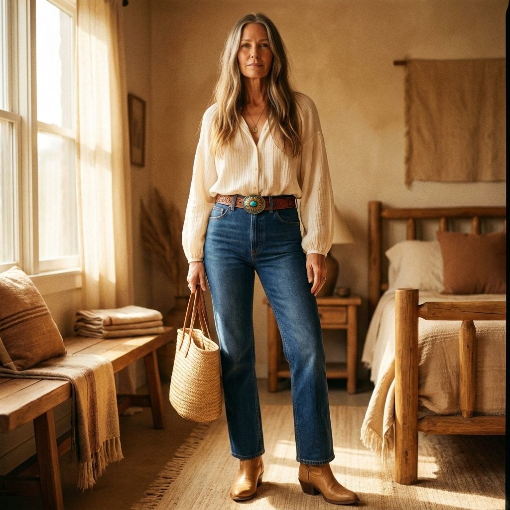 Wide Belt Loops Built for Belts That Meant Business