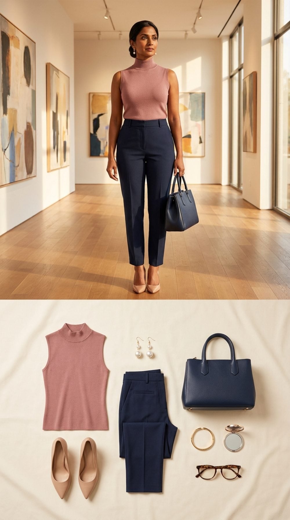 High Necklines That Compress Your Neck and Broaden Your Shoulders