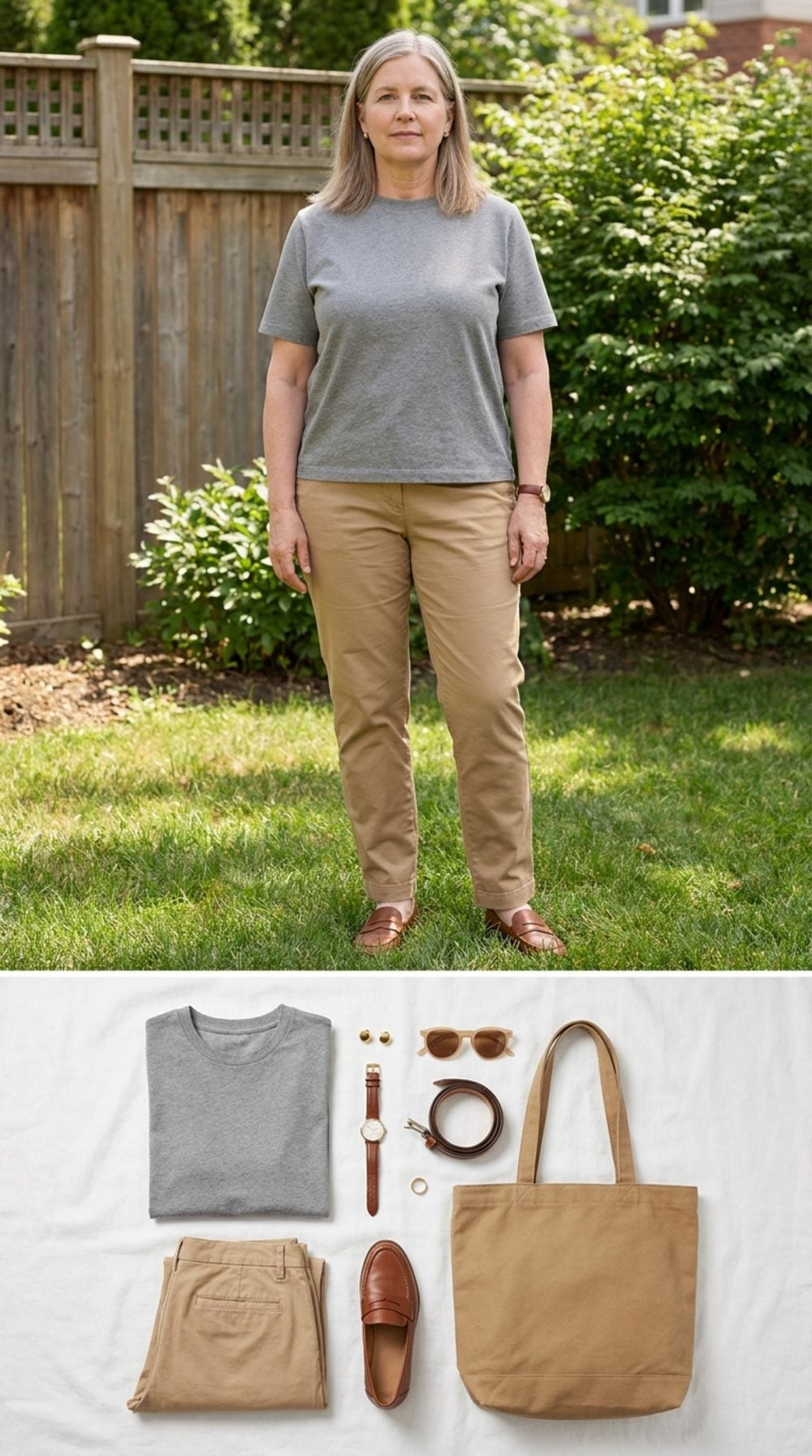 The Classic Crew-Neck Tee That Quietly Boxes in Your Entire Upper Half